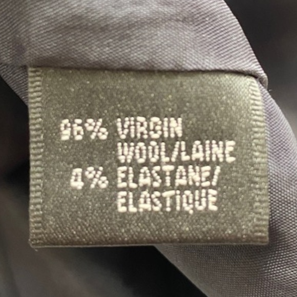 Lafayette 148 New York Virgin Wool Black Pencil Skirt Size 12 - Picture 9 of 17
